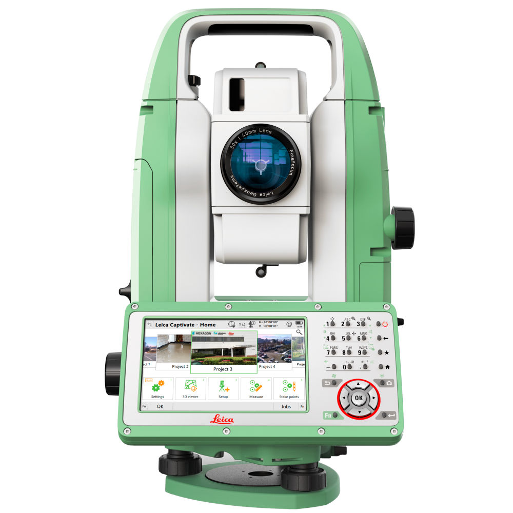 Тахеометр Leica TS10 R1000 (5")

