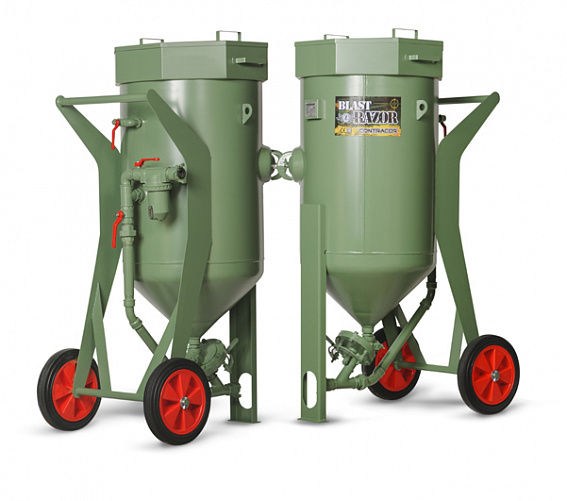 Пескоструйный аппарат Contracor BlastRazor Z-200 (DBS-200) c дозатором FSV
