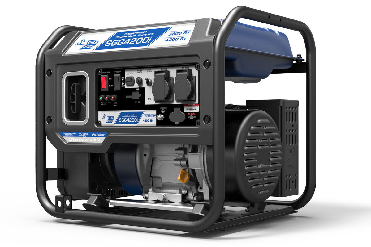 Бензогенератор инверторный SGG 4200I
