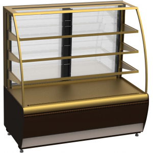 Витрина кондитерская Carboma K70 VM 1,3-2 Standard (ВХСв - 1,3д) открытая
